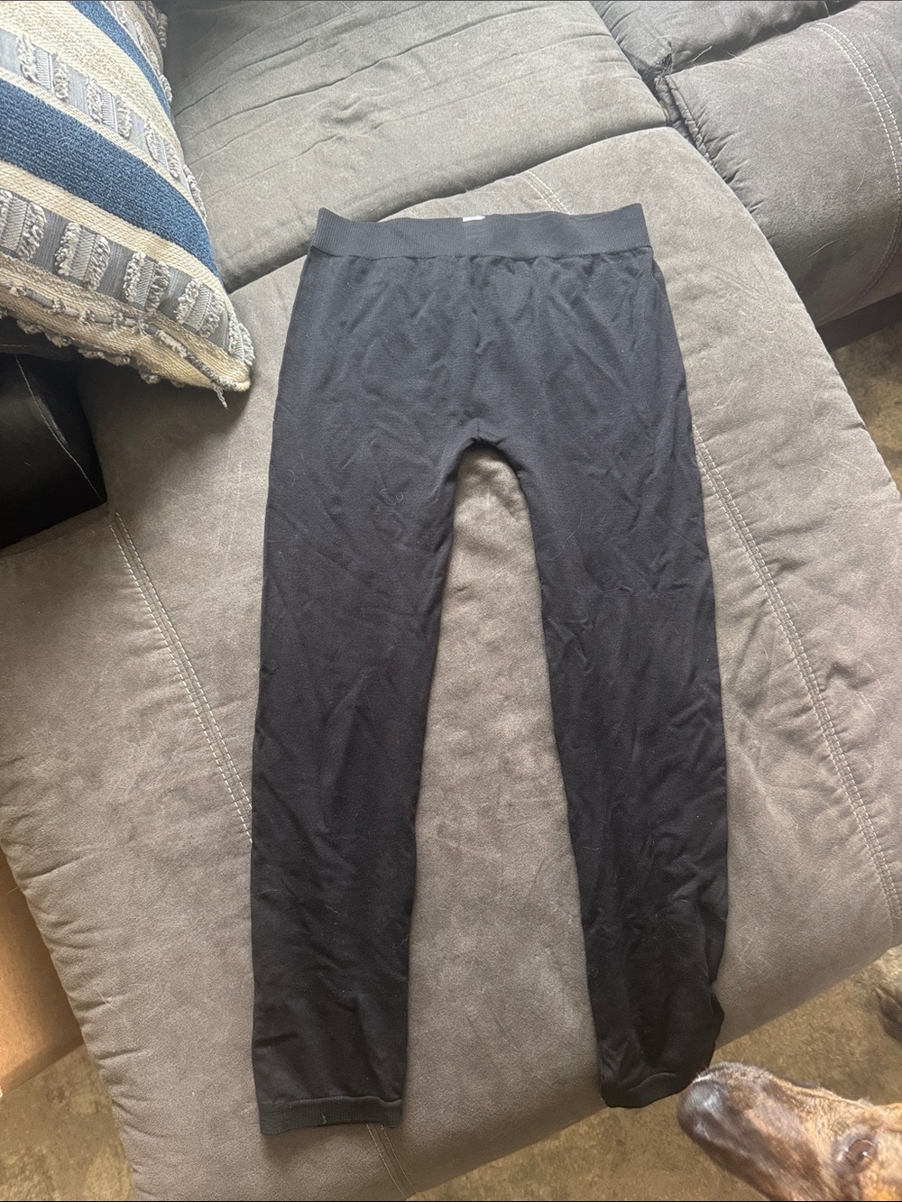 Men's Black Thermal Base Layer Pants
